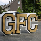 GFC - Logo aus Styrodur